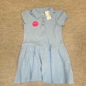 Children’s place pique polo dress with drop waist